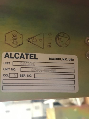ALCATEL 625058-000-001 CHASSIS - Picture 2 of 6