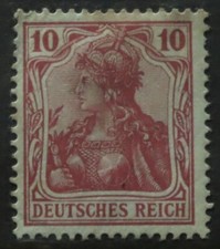 Germany 1905 10pf SG 85 Unused no gum cat £18
