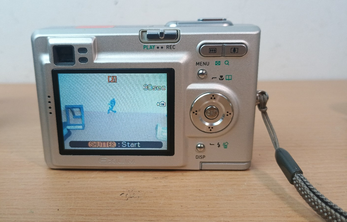 Casio EXILIM EX-Z4 4.0MP Digital Camera - Silver for sale
