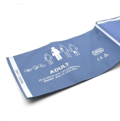 #ad NIBP Cuff Reusable Adult Single Hose 25 35cm Blue Same Day Shipping US Located $9.99