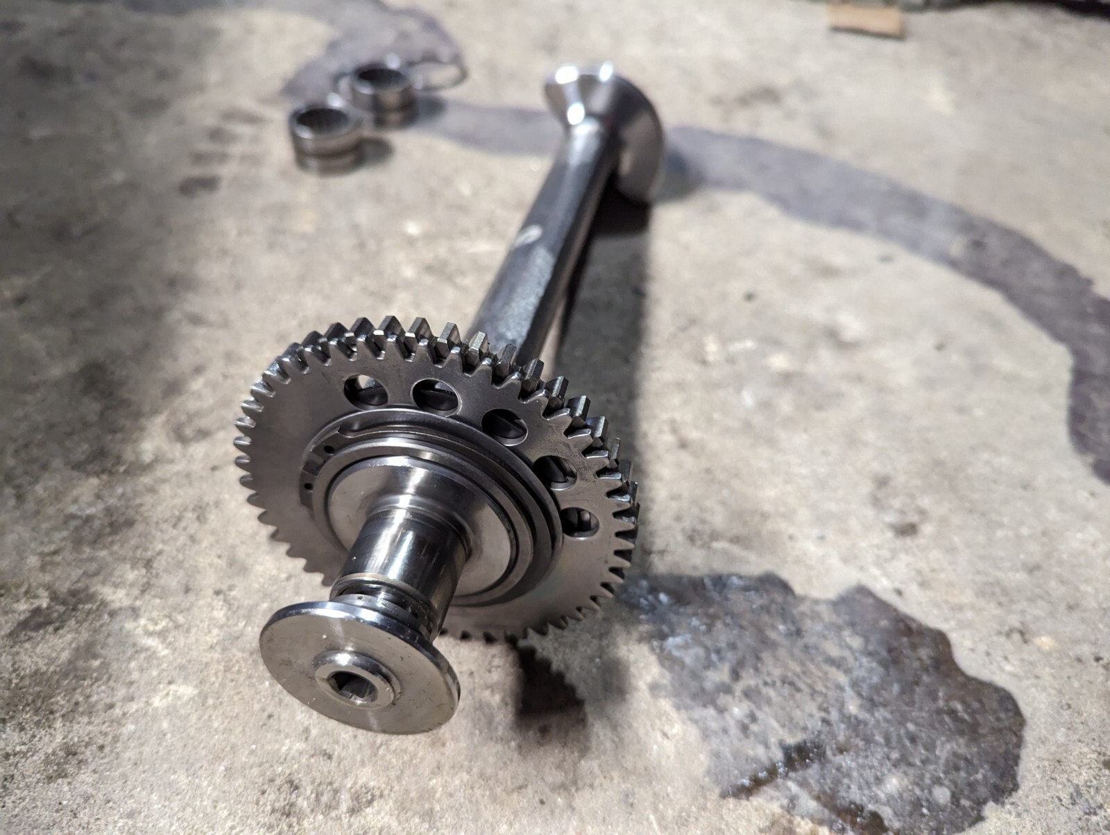 2005 triumph sprint st 1050 balance shaft crankshaft 20 05 06 07 08 09