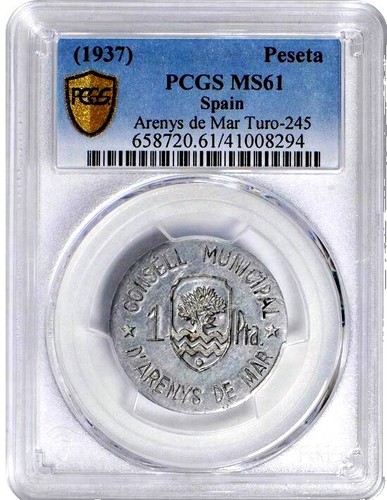 DENMARK 1937 N GJ 5 ØRE PCGS MS66 BN -BEAUTIFUL | eBay