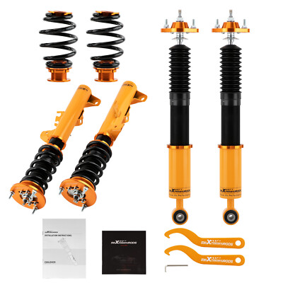 Gewindefahrwerk Dämpfung Einstellbar for BMW E36 3-Serie Cabrio 318i,320i,323i