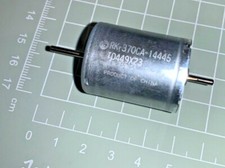 Mabuchi, Model: RK-370CA-14445 - 12 to 24 VDC  Electric Motor