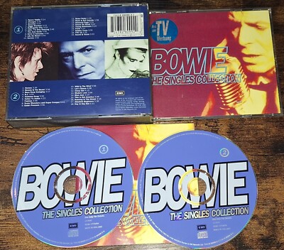 DAVID BOWIE - THE SINGLES COLLECTION 2-CD-Set dickes JewelCase