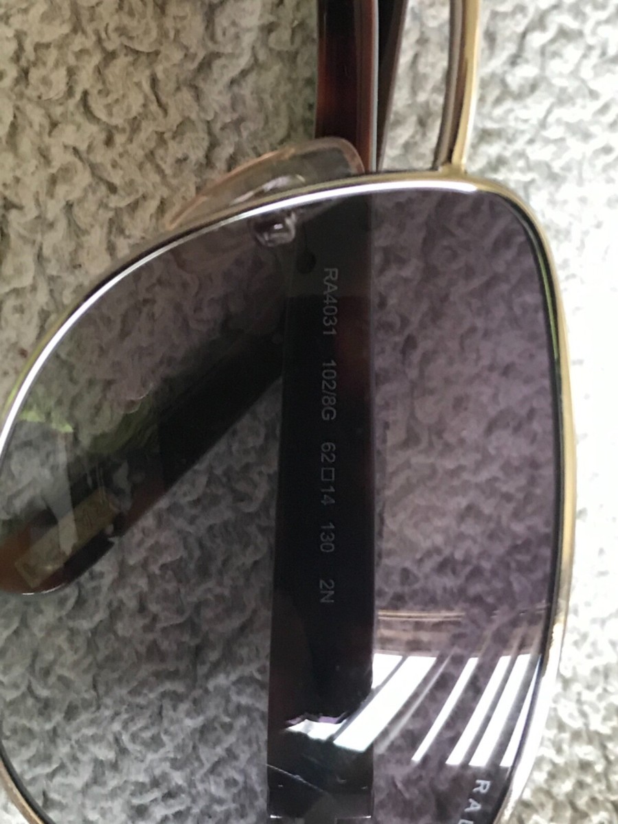 Ralph Lauren RA4031 102/8G Sunglasses 62#14 130 2N Turquoise Square Sunglasses Ralph sunglasses ra4023 102/8g - Gem main image 4