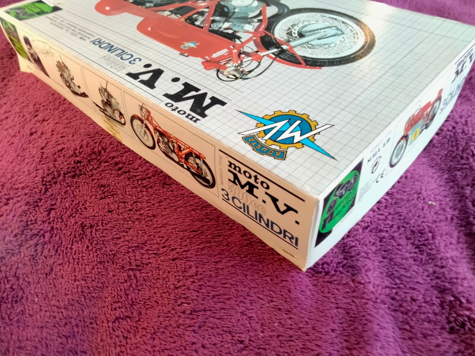 Protar 19 Moto M.V. 500cc 3Cylinder Model Motorcycle Kit 11119