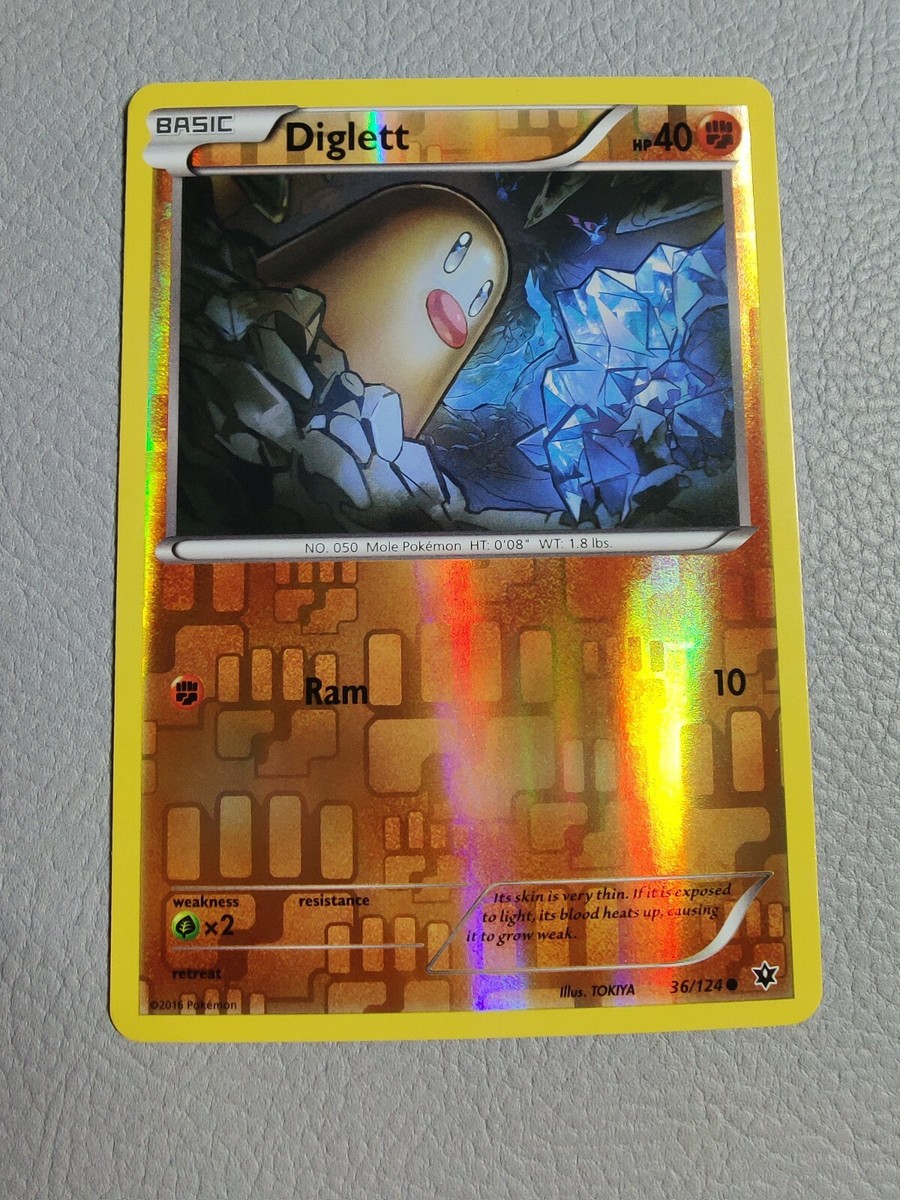 Diglett | Reverse Holo | NM/M | XY Fates Collide 36/124