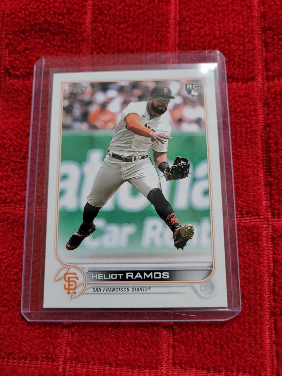 2022 Topps Update Heliot Ramos US154 RC Rookie San Francisco Giants