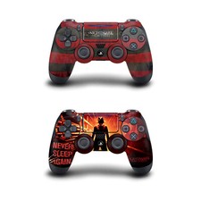 A NIGHTMARE ON ELM STREET 2010 GRAPHICS VINYL SKIN FOR DUALSHOCK 4 CONTROLLER
