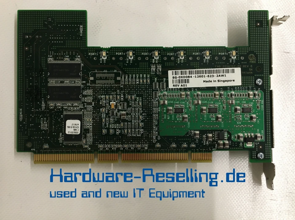 Dell Raid Controllore CERC 6 Porta 64MB SATA-150 PCI - 0XD084 - Immagine 2 di 2