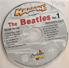 40106 BEATLES     CHARTBUSTER   KARAOKE  LOT VA