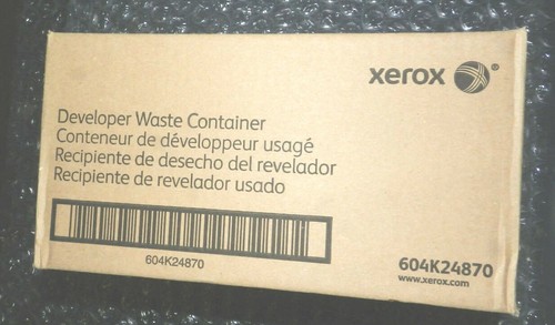 Xerox 604K24870 Entwickler Abfallbehälter DocuTech 128 155 - 4 Flaschen pro Koffer - Bild 2 von 4