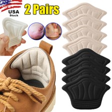 4 Heel Grips Liner Cushions Inserts for Loose Shoes,Heel Pads Snugs for Shoe Big