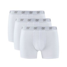 CR7 Boxers 3 Pack Mens Cristiano Ronaldo Basic Cotton Underwear Trunks
