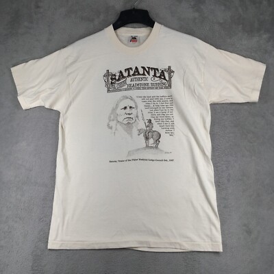 Vintage Tombstone T Shirt Adult XL Native American Satanta Kiowa