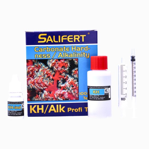 SALIFERT CARBONATE HARDNESS / ALKALINITY KH PROFI TEST KIT AQUARIUM FISH TANK - Picture 2 of 5