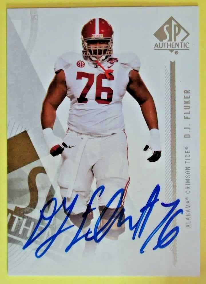 DJ Fluker SP Authentic #86 Autograph