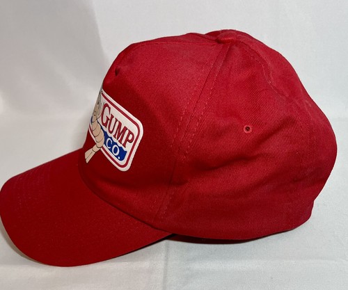 Bubba Gump Shrimp Co. Hat Cap Baseball Snap Back Red Snapback Forrest Gump - Picture 2 of 7