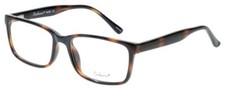 Enhance Mens BIG  TALL EN4038-TOR-60mm Designer Reading Glasses Tortoise Havana