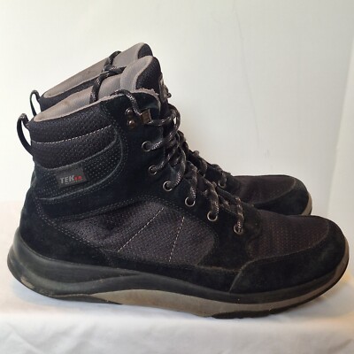 LL Bean Mens Black Suede Tek 2.5 Hiking Trail Boots 10  display picture 1