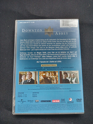 DVD Downtown Abbey  Staffel 1 mit 3x DVD mit Maggie Smith + Hugh Bonneville