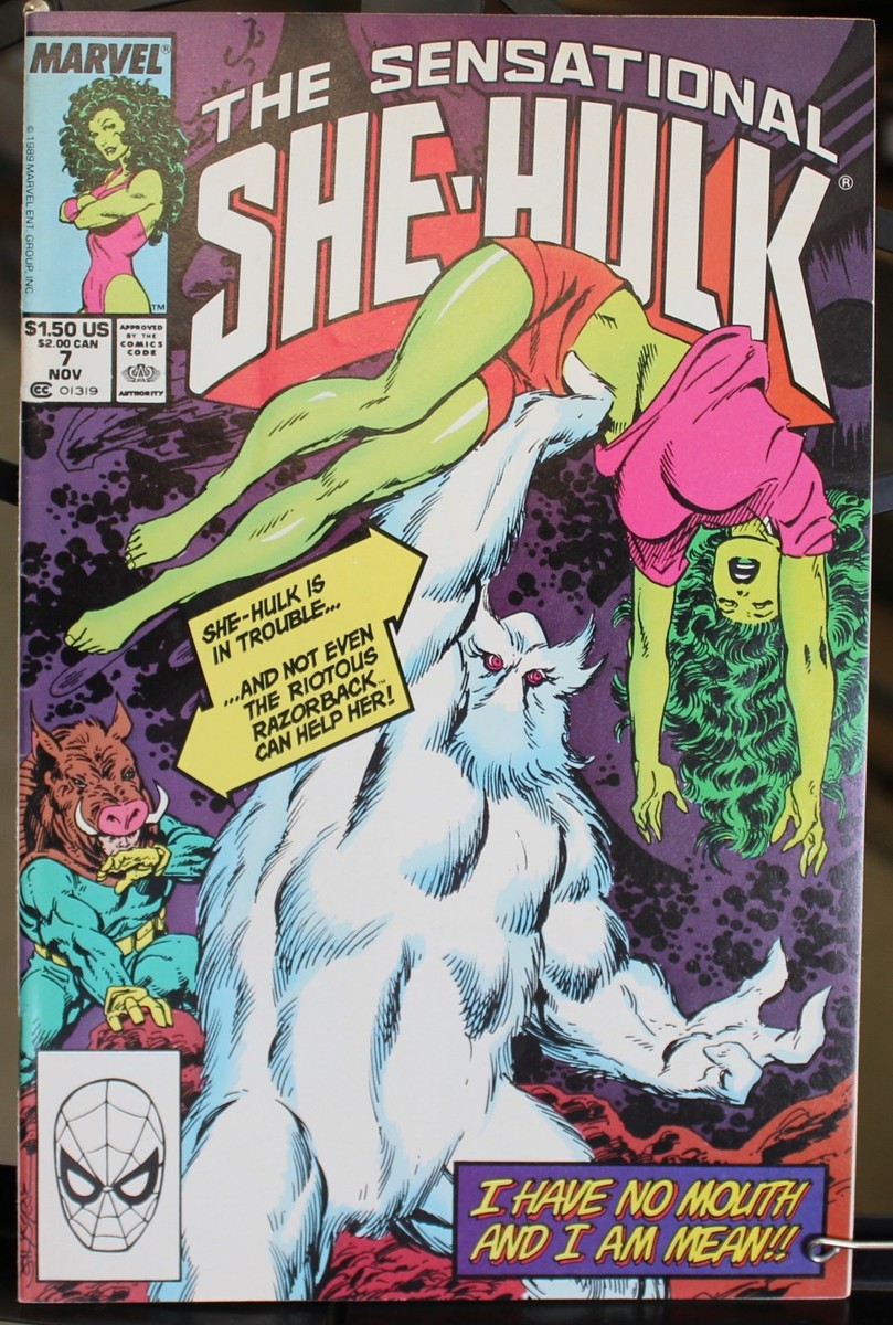 The Sensational She-Hulk 7 NOV Marvel | eBay