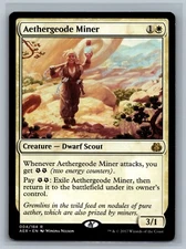 Magic The Gathering Aether Revolt Aethergeode Miner #004/184 MTG TCG CCG