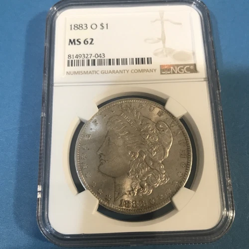 1883O Morgan NGC MS 62