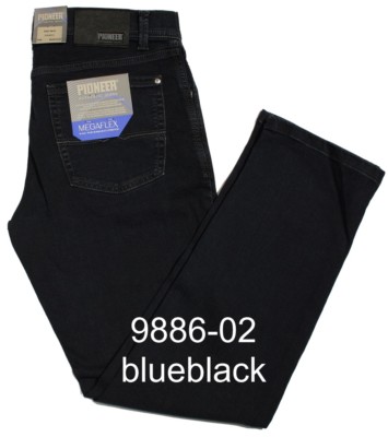 PIONEER Jeans RANDO MegaFLEX 1680 9886-02 6800 blauschwarz auch Länge 38 Stretch