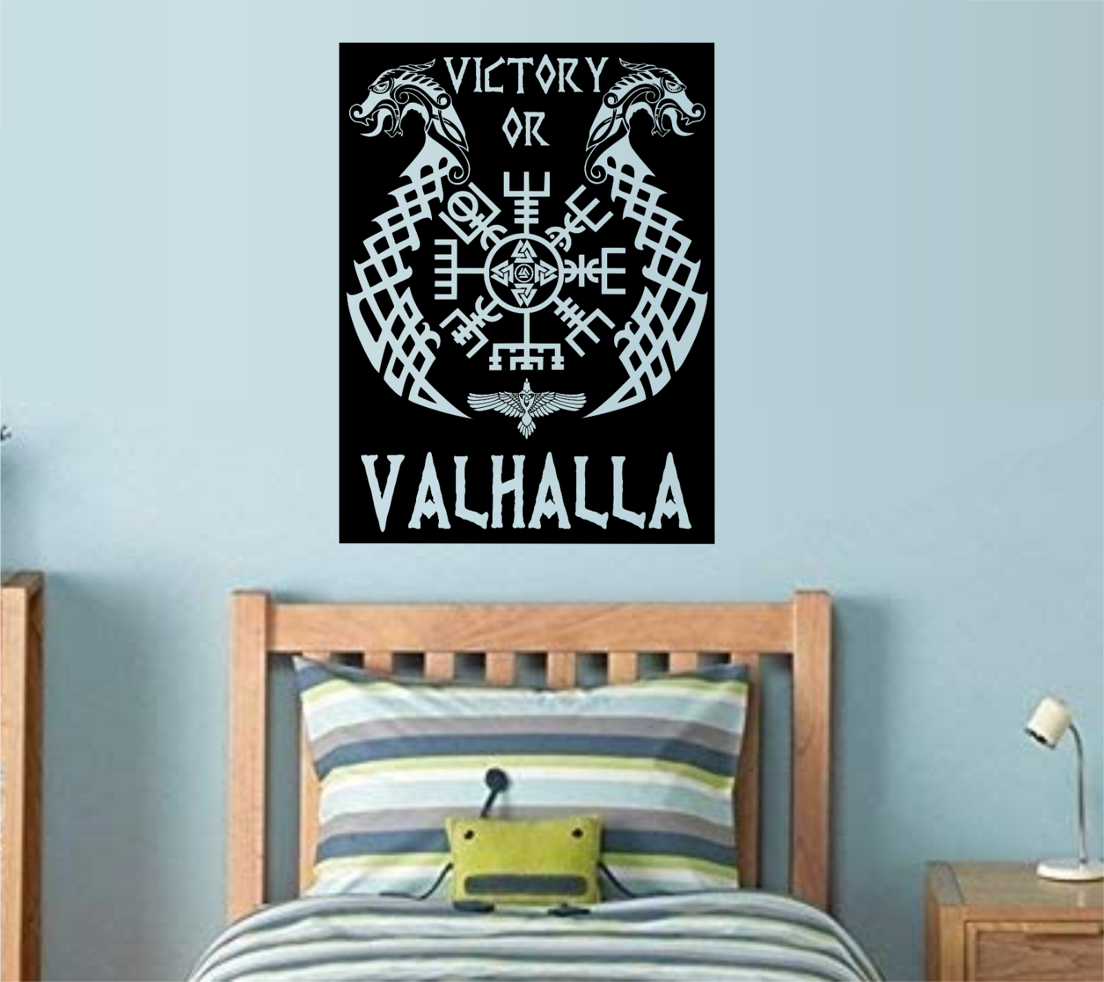 Victory Valhalla Art Print for Sale by danshollerds