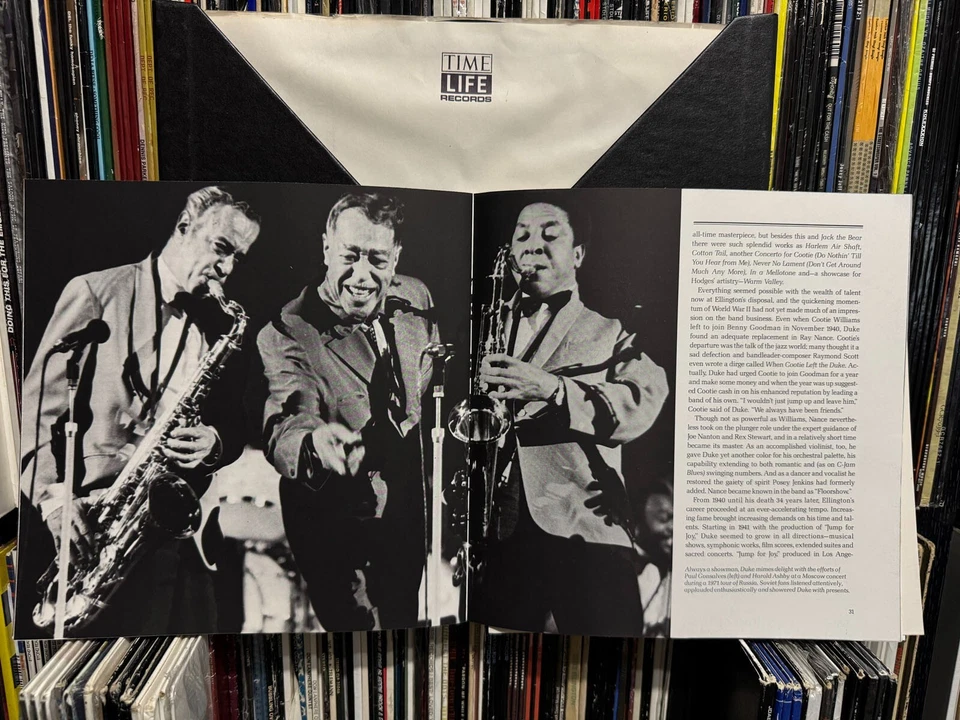 DUKE ELLINGTON - GIANTS OF JAZZ (VINYL 3LP BOX SET) 1980!!! RARE!!! TIME LIFE - Image 4 of 4