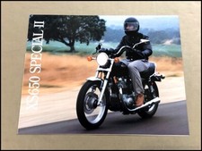1981 Yamaha XS650 Special II Motorcycle Bike Vintage Sales Brochure Folder