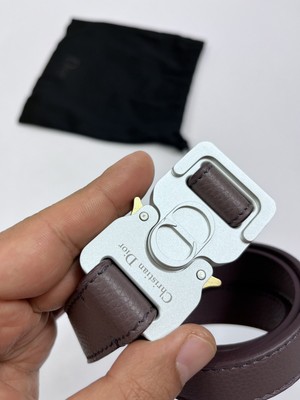 Leather Belt Alyx Dior Belt Dior Matthew Square Buckle Leather