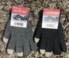 2 Pairs Of Juncture Women's Texting Gloves Touch Screen Thumb and Pointer