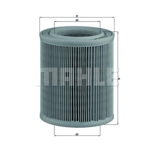 Mahle Filtereinsatz Luftfilter Passend FüR Renault Rapid Kasten Clio I LX 329-image