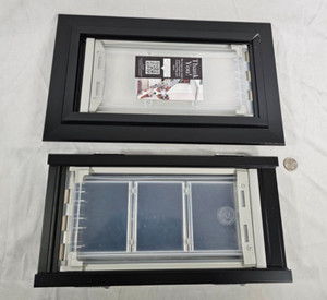 Endura Flap Pet Door for Small Dogs | Walls Double Flap Black Energy Efficient