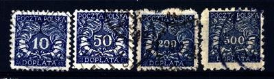 POLEN - POLEN - 1919-1920 - Briefmarken für Südpolen: Ziffer