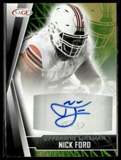 2022 SAGE #A-NF Nick Ford Autographs Black