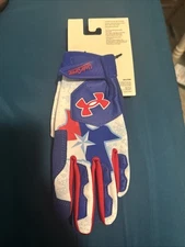 UA Clean Up Batting Gloves Sm