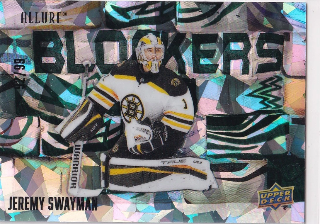 22/23 UD ALLURE JEREMY SWAYMAN BLOCKERS GREEN INSERT PARALLEL /99 #22