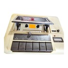Ancien Lecteur Cassette Portable Enregistreur Auto Stop Rétro Audio Commodore 64