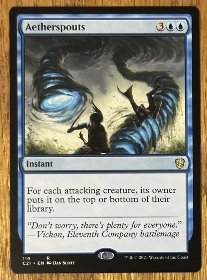MTG Commander 2021, Aetherspouts
