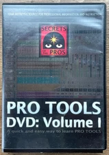 Pro Tools Volume 1 DVD Secrets of the Pros 2006 2 Discs