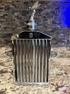 【激レア】ロールスロイス　オルゴール付きデキャンタ 激レア 即決 送料無料 ロールスロイス フロントグリル型 オルゴール