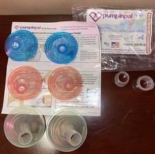 Pumpinpals Angled Breast Pump Flanges Small Set 8 Pcs
