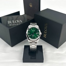 Bulova 96B429 Surveyor Automatic Green Dial Automatic Watch 39MM