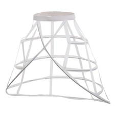 BPURB Pannier Petticoat Women Victorian Bustle Cages Hoop Skirt Cage Skirt fo...