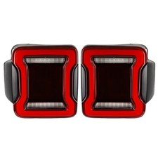 2pcs Usa Led Tail Lights Brake Rear Turn Lamp For 2007 -2017 Jeep Wrangler Jk
