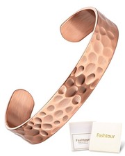Pure Copper Bracelet   Copper Bracelet for Men  Women   100 Solid,